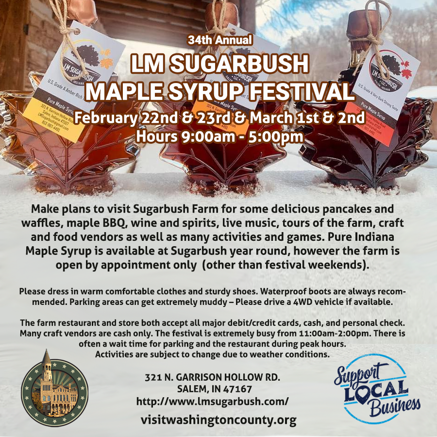 Learn more about the Sugarbush Maple Syrup Festival